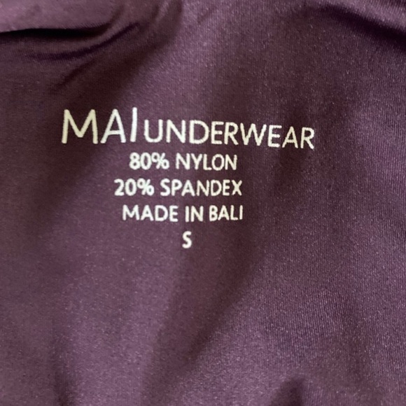 Mai Deluxe Bonita Bodysuit Swimsuit in Purple Rain NWT - Picture 3 of 12